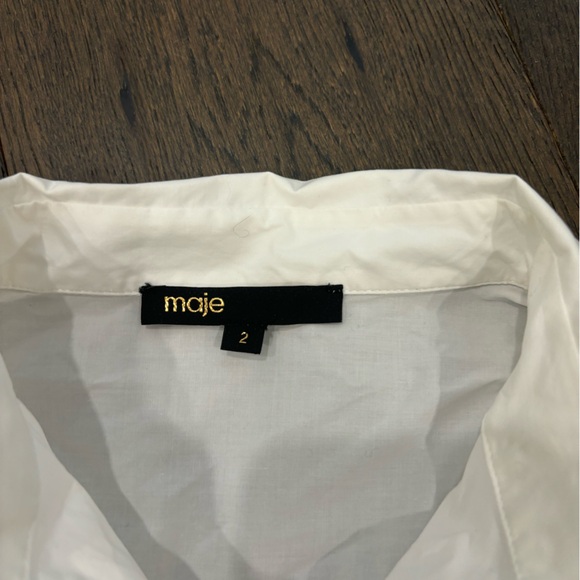 Maje Poplin Shirt - Picture 3 of 4
